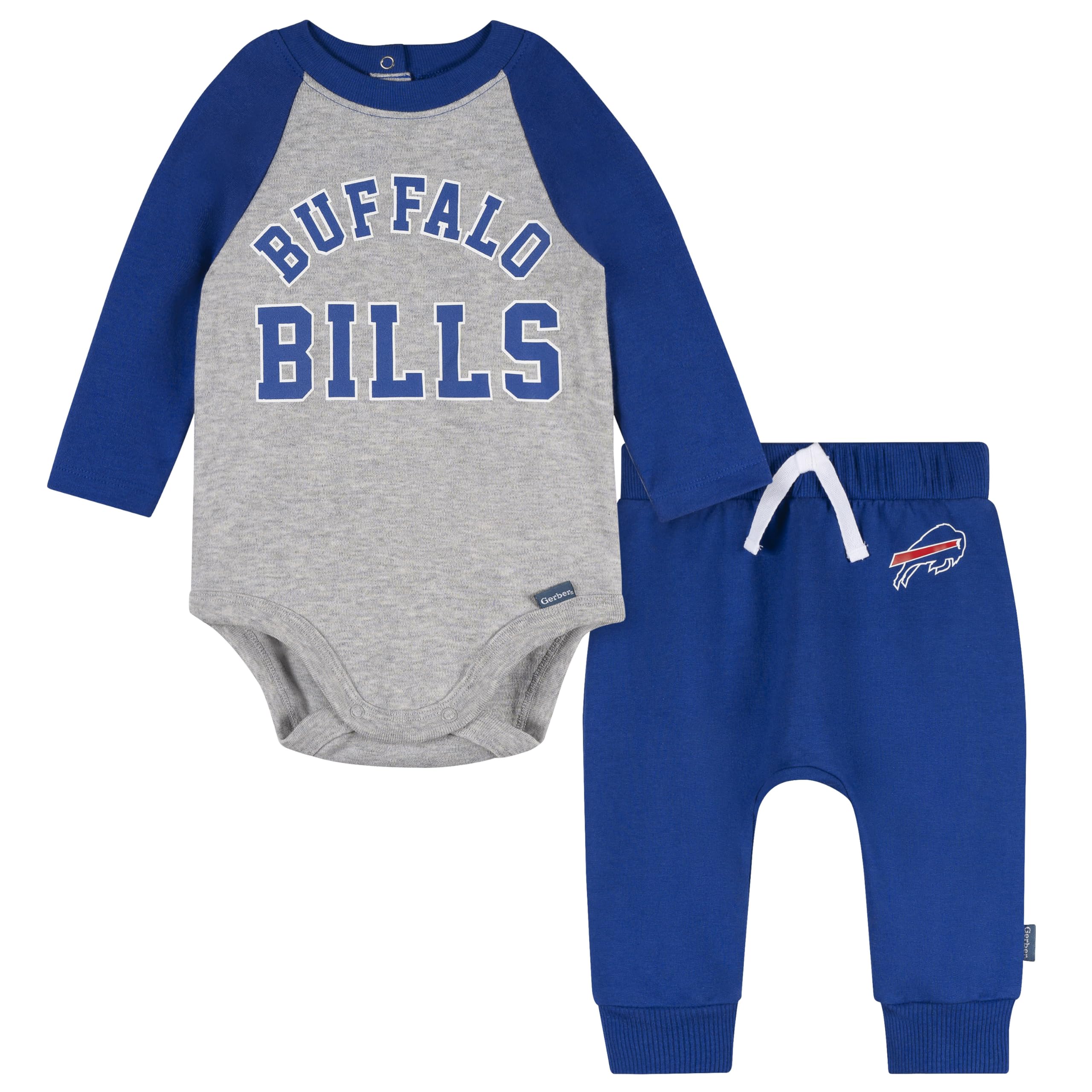 Gerber NFL unisex-baby Nfl Onesie Bodysuit and Jogger Set
