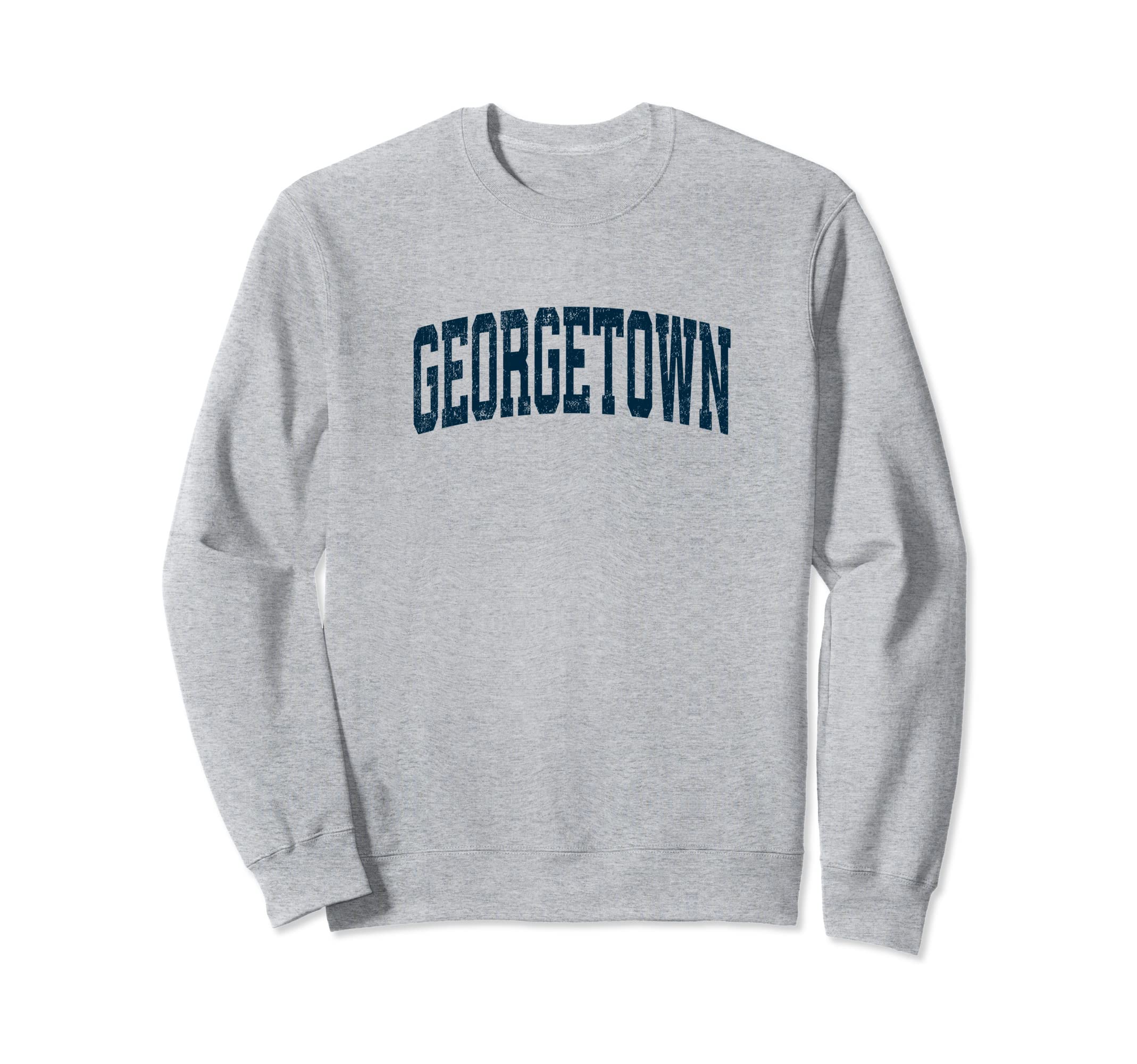 Georgetown MI Retro Shirts & GiftsGeorgetown Michigan MI Vintage Athletic Sports Navy Design Sweatshirt