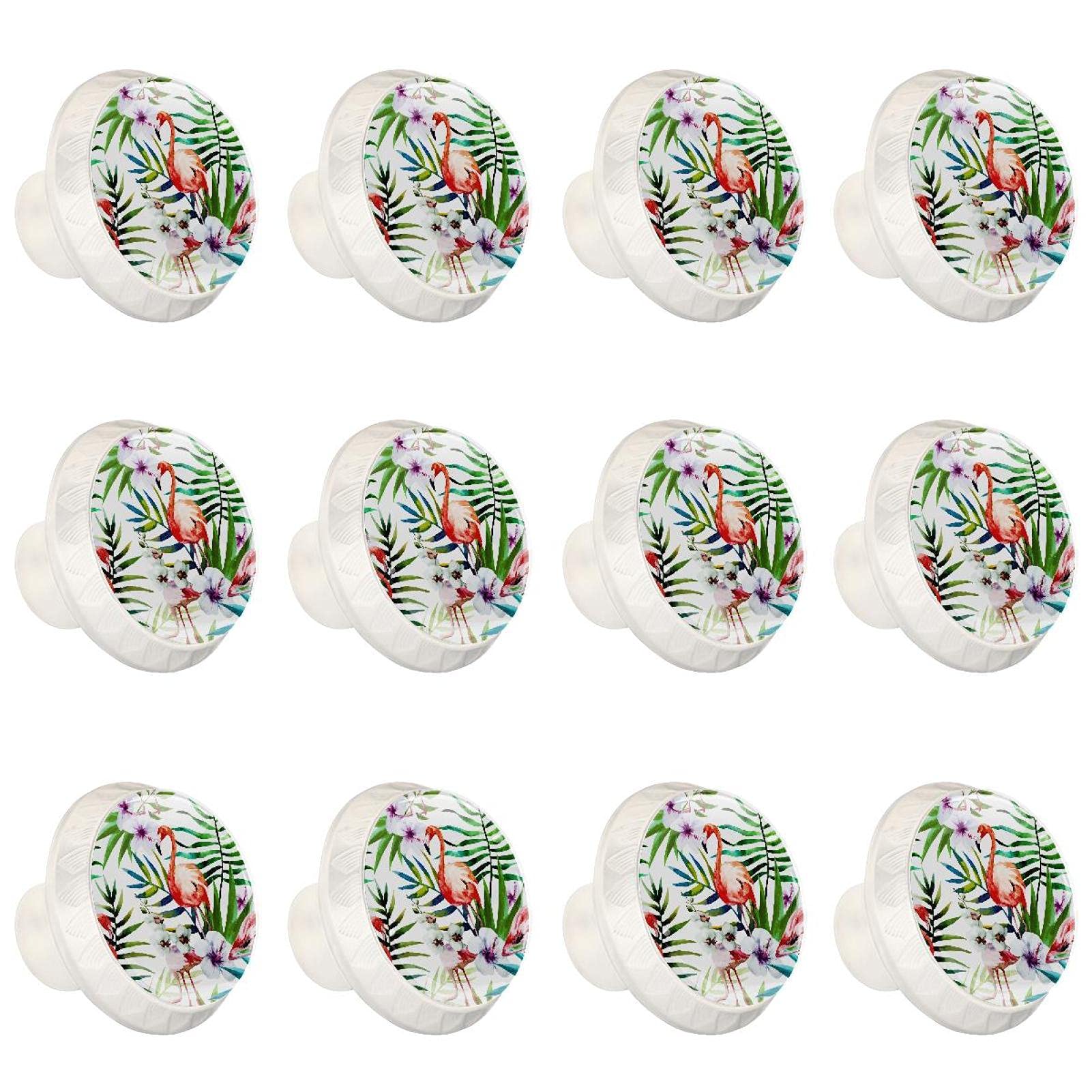 Boutons de placard flamant rose pour donner un air de vacances à votre commode de chambre