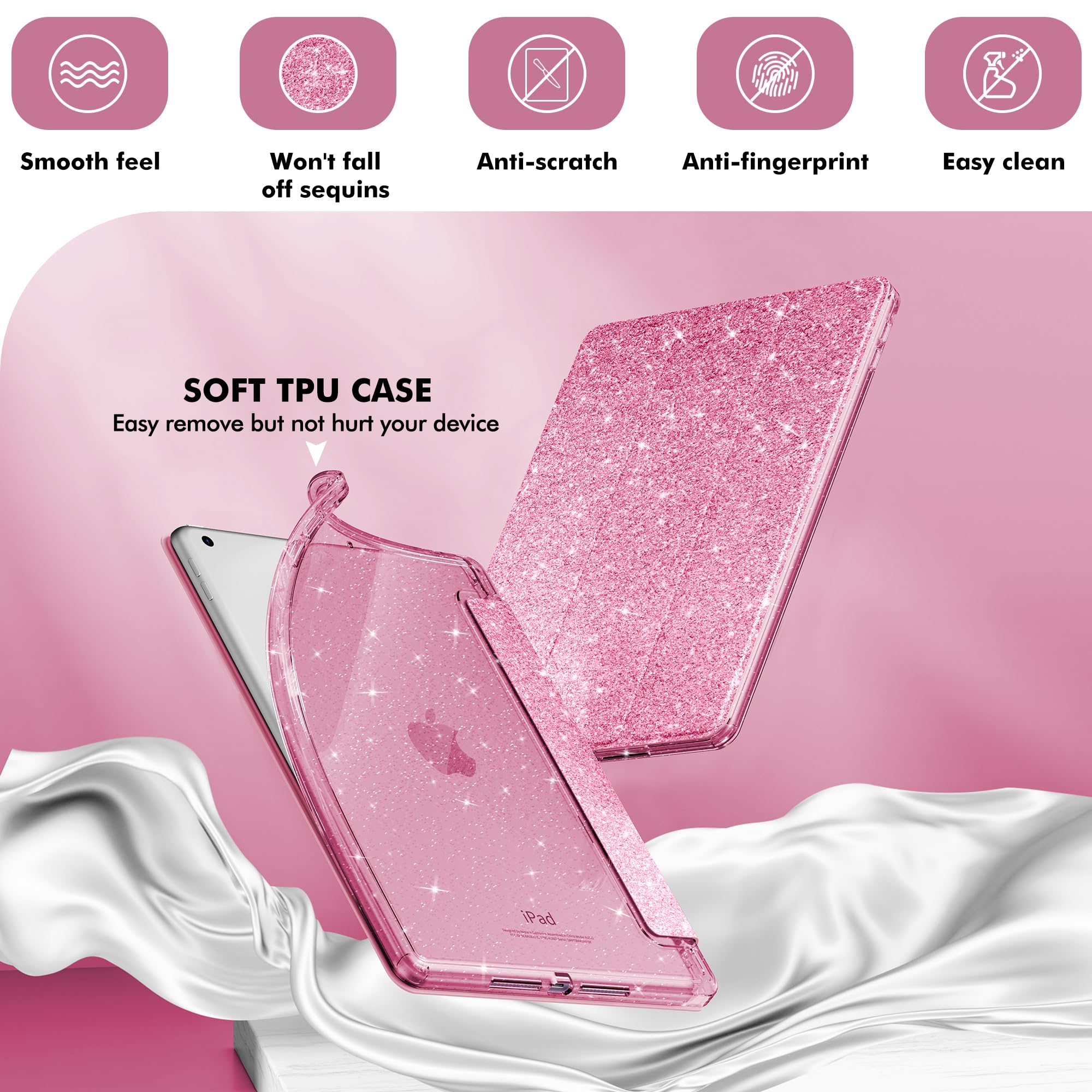 Amazon.com: INFILAND for iPad 9th/8th/7th Generation Case 2021