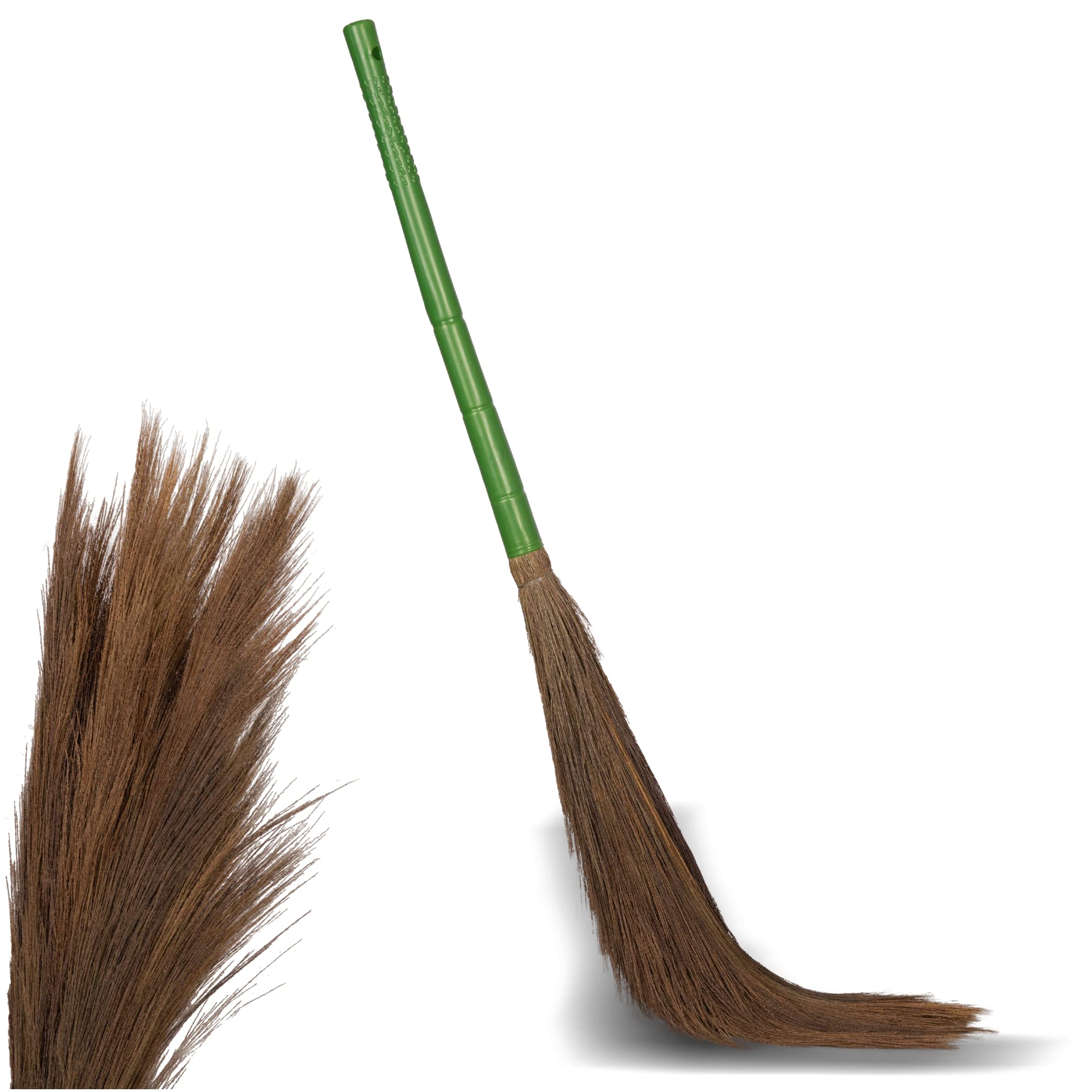 KRV KALIAMMAL Brand Brooms-Supreme Quality- DUST Free & Easy to Clean -Best and Affordable-Indian Style- Plastic Handle Broomstick (B0BPJGYGK1) Amazon Price History, Amazon Price Tracker