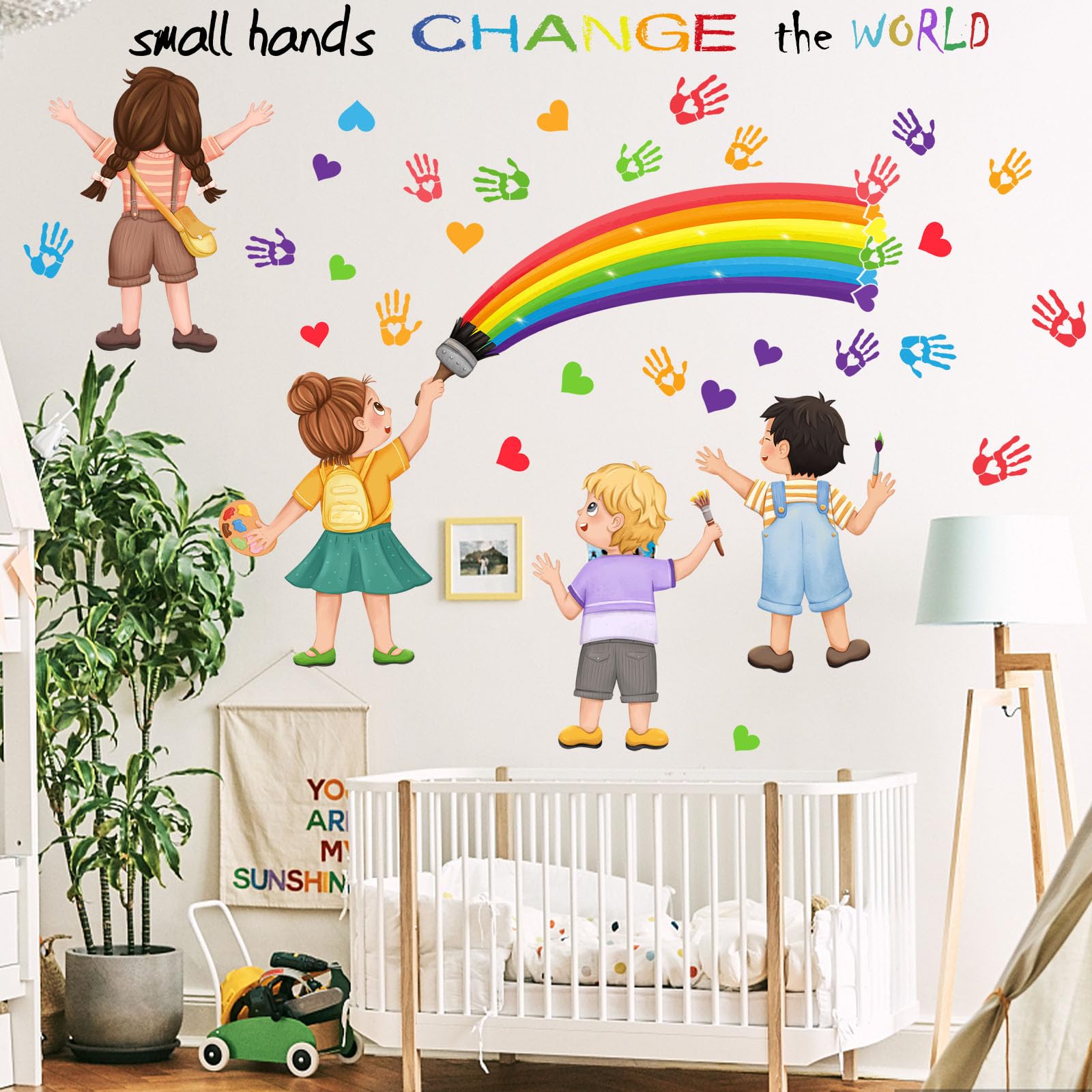 Déco éducative Stickers Muraux Decalmile Thème Lecture Enfants - Autocollants Inspirants Pour Chambre, Salle De Classe Décoration Chambre Thème Lecture