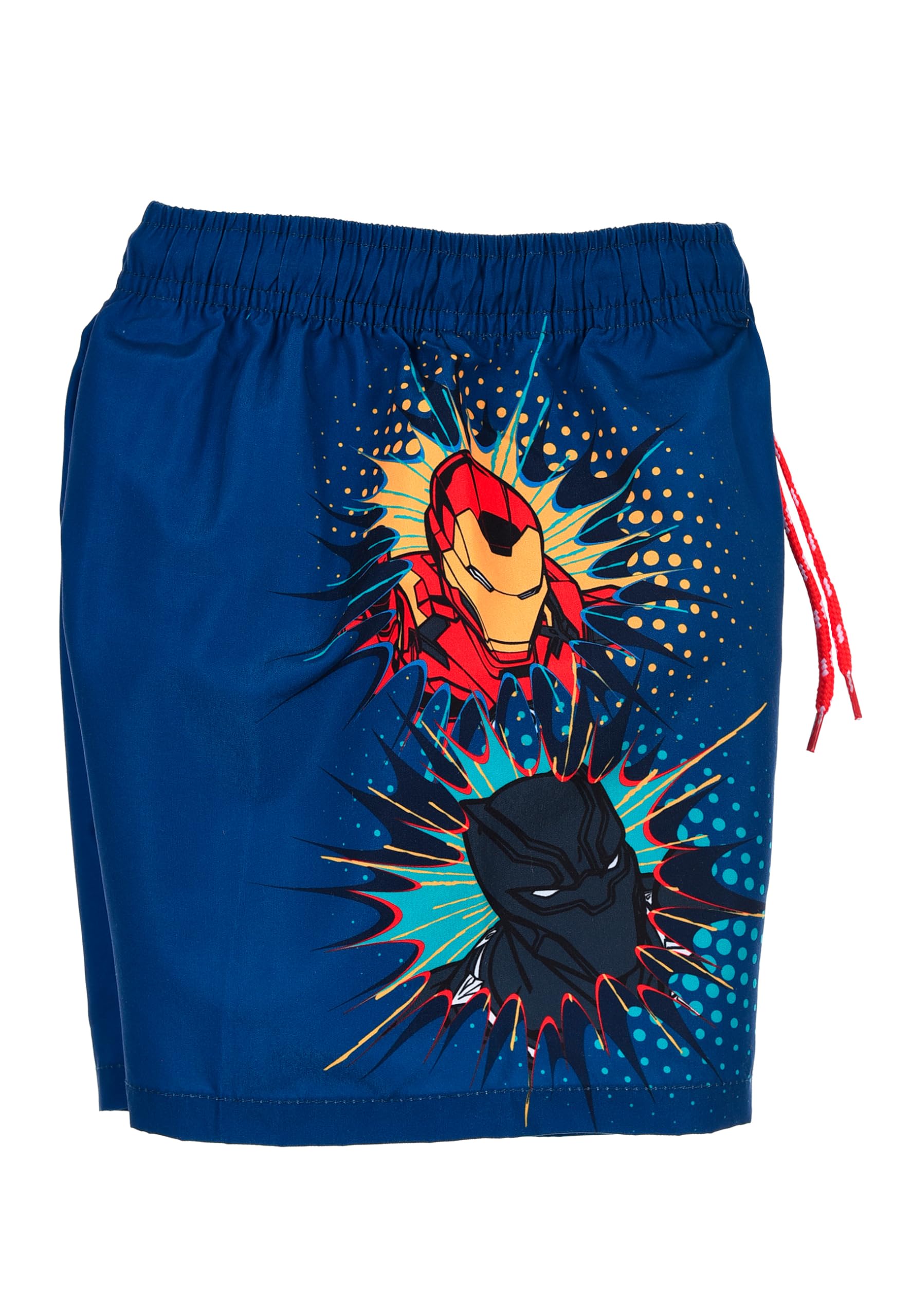 Marvel Avengers Costume da bagno per ragazzi | piccoli regali per bambini | Pantaloncini | Costume da bagno | Giocattolo outdoor Iron Man | Captain America | Costume da bagno
