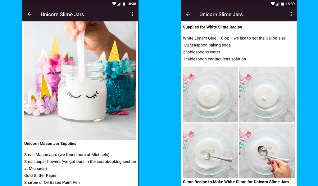 How to make slime - fluffy slime recipe - App on Amazon Appstore