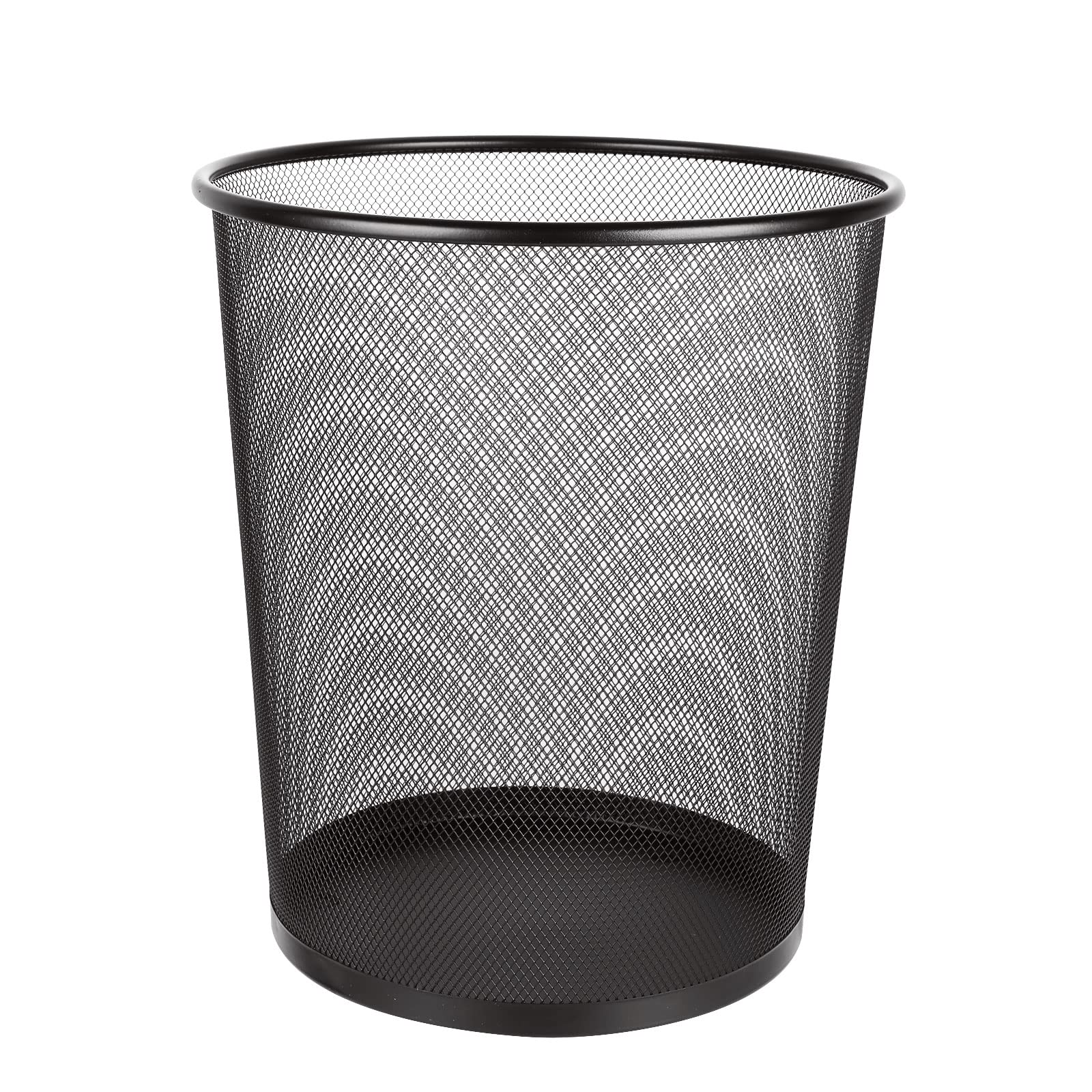 Aselected Large Metal Mesh Bedroom Trash Can, 20 Litre Mesh Wastepaper ...