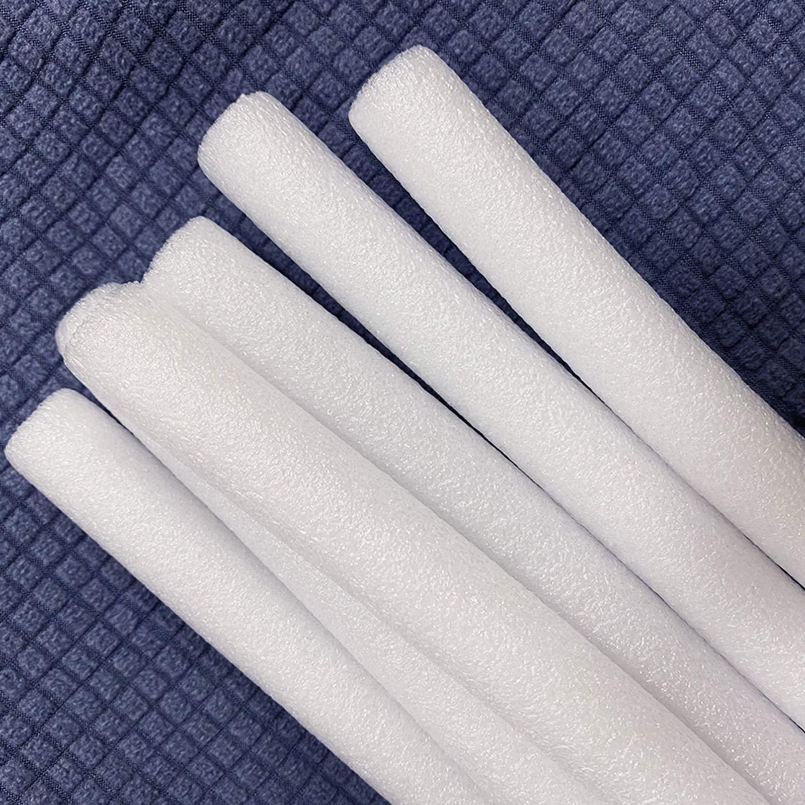 Ggoty 20Pcs Non-Slip Stretch Sofa Slipcover Foam Strip,All Inclusive Stretch Couch Covers,Silicone Foam Seal Strip Slipcover Tuck Grips (Diameter-3Cm,)