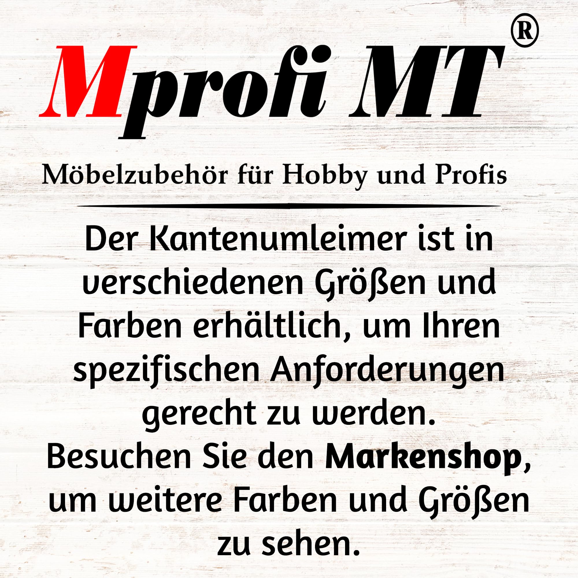 Mprofi MT® Kantenumleimer Wenge | 28 mm x 50 m | Melamin Kantenband | Bügelkante für Möbel & Regale | Kantenumleimer mit Schmelzkleber | Bügelkante für Möbel & Regale – 1720/28/50