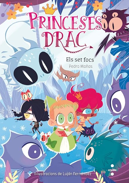 Portada de Princeses Drac 11. Els set focs