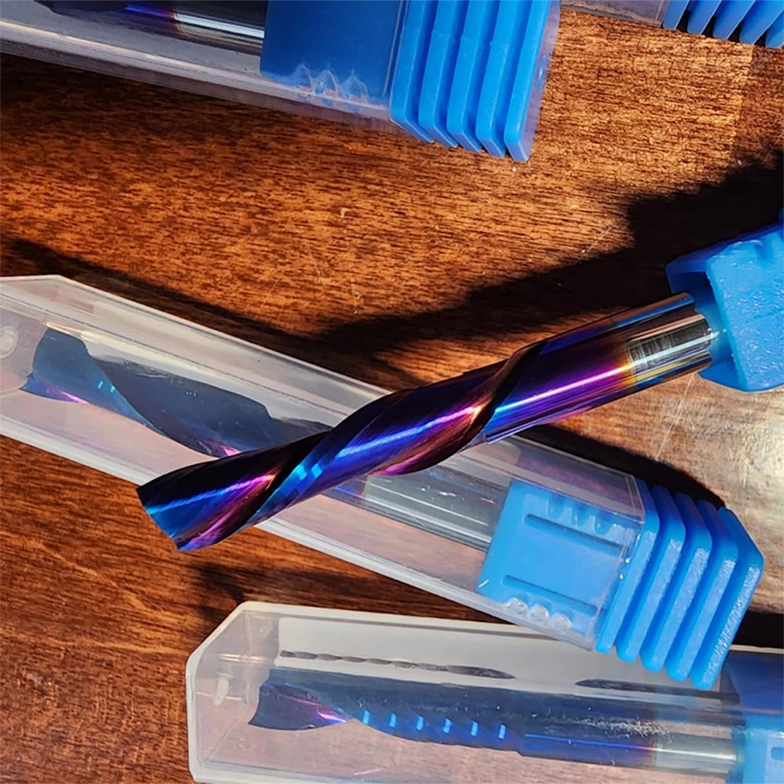 2. Juego de tallado multiusos de 1/4 pulgadas para tareas detalladas de grabado y ranurado de carpintería, fresado de tallado de madera