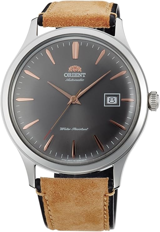Orient Orologio automatico RE-AT0006L00B, argento, cinghia