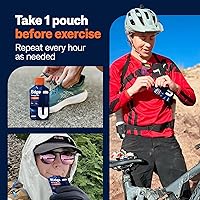 Vista 8 de Disparos de gel energético UCAN Edge, sabor a mango naranja (12 paquetes de 2 onzas) para correr, entrenamiento, ejercicios, fitness, ciclismo