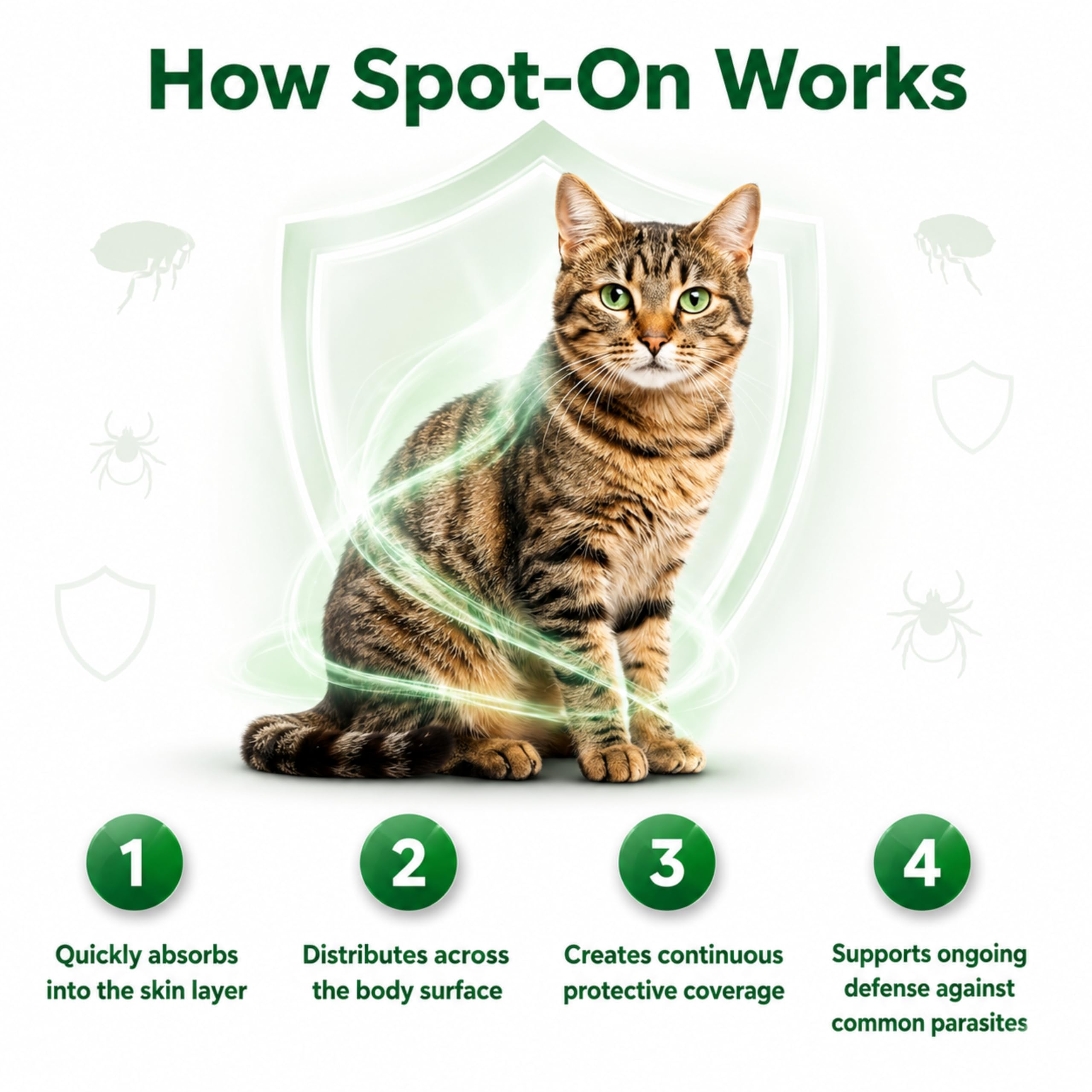 Richpet KittyMec Selamectin 6% Spot-On for Cats & Kittens | Advanced Flea & Tick Protection, (2 Month Supply) 3