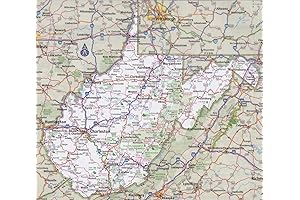 Highway Map of West Virginia Virginia Map - Reliable Road Trip Companion