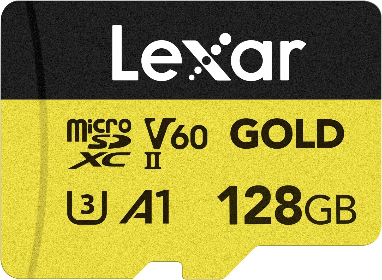 Lexar microSDXC Gold Series UHS-II 128GB V60