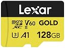 Lexar microSDXC Gold Series UHS-II 128GB V60 gallery image