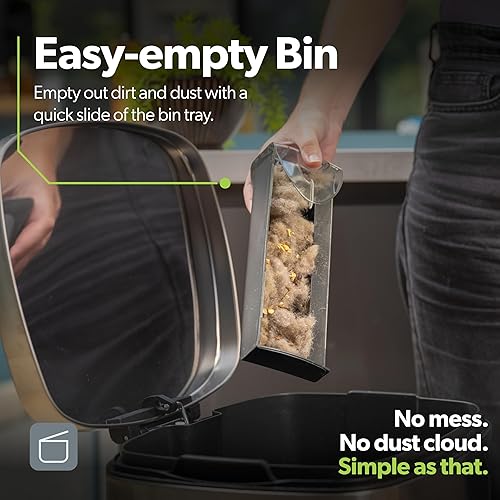 Miniatura 6 de Gtech SW02 - Barredora inalámbrica de litio para alfombras y pisos de madera dura, aspiradora ajustable inalámbrica, hasta 60 minutos de tiempo de