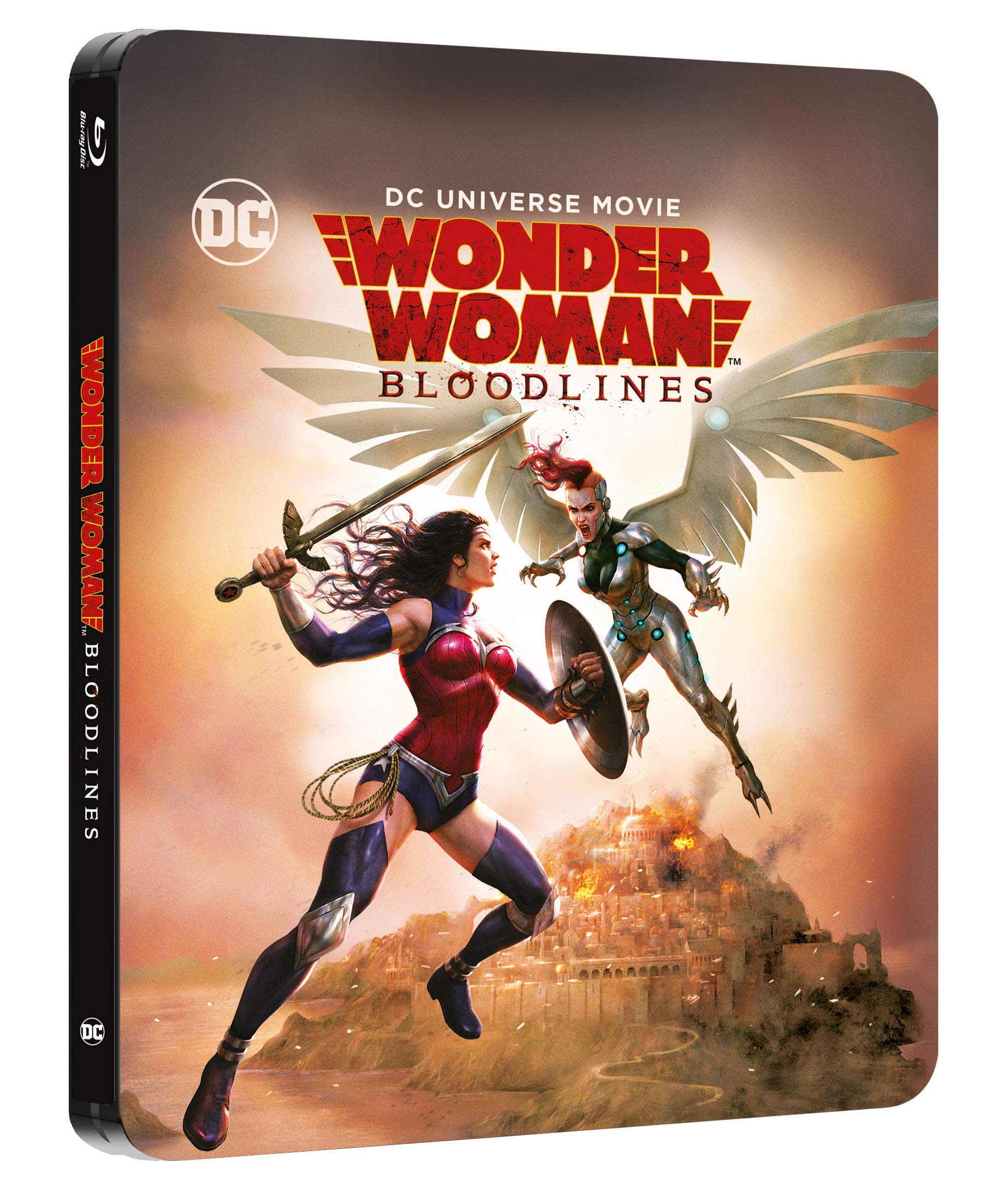 Wonder Woman: Bloodlines Blu-Ray película animación importada Región B