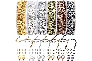 Jishi Jewelry Making Kits: Crafting Jewelry Easier with Bulk Cable Chains
