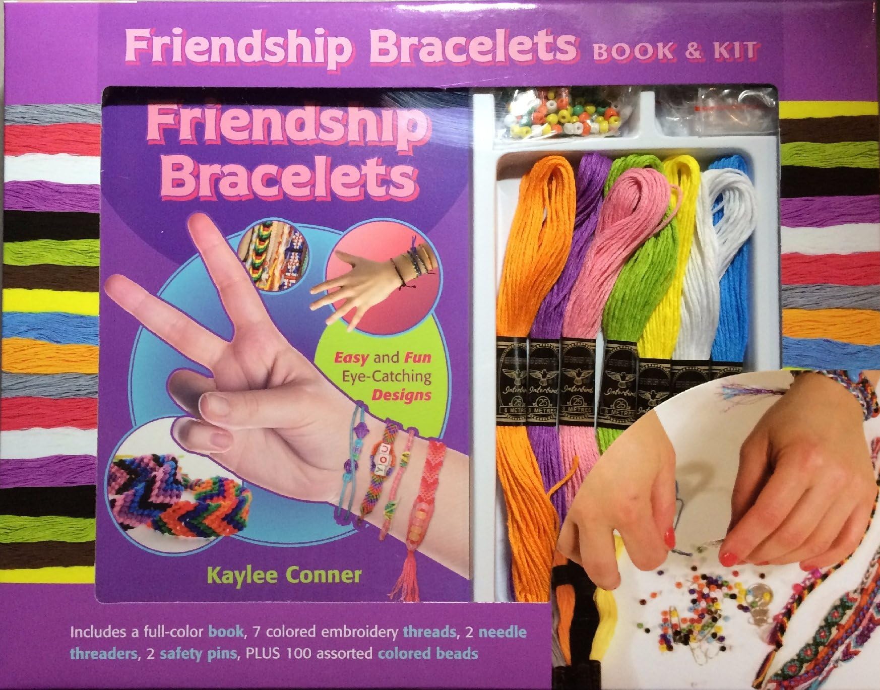 Friendship Bracelets Book & Kit