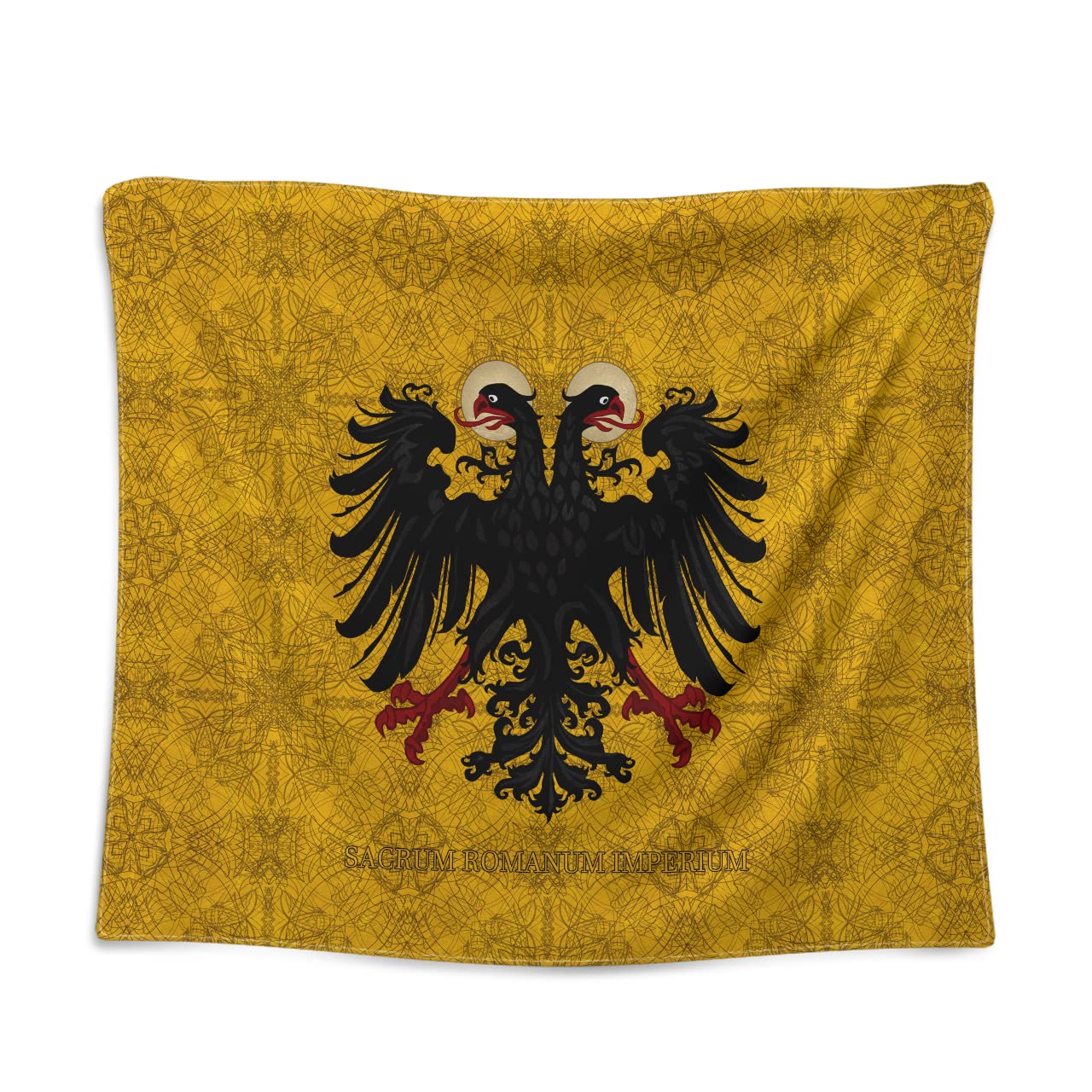 Nice Captain Ancient Empire Banner Tapestry Wall Hanging Vintage Empire Flag Poster Art Home Decor (Holy Roman Empire)