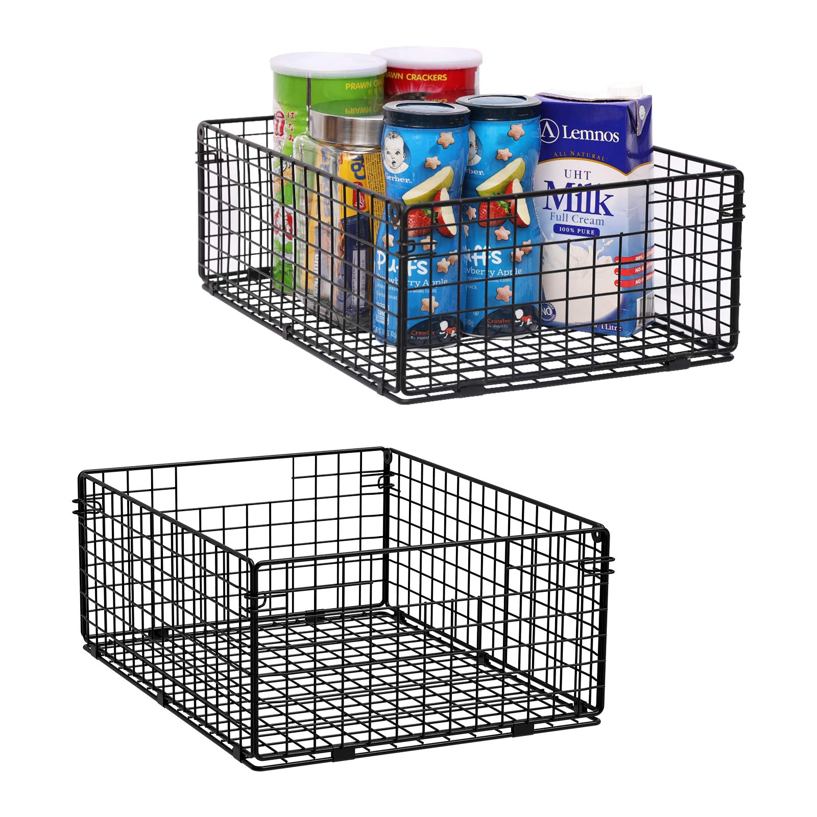 Buy Xcosrack Pantry Basket Foldable ed Metal Wire