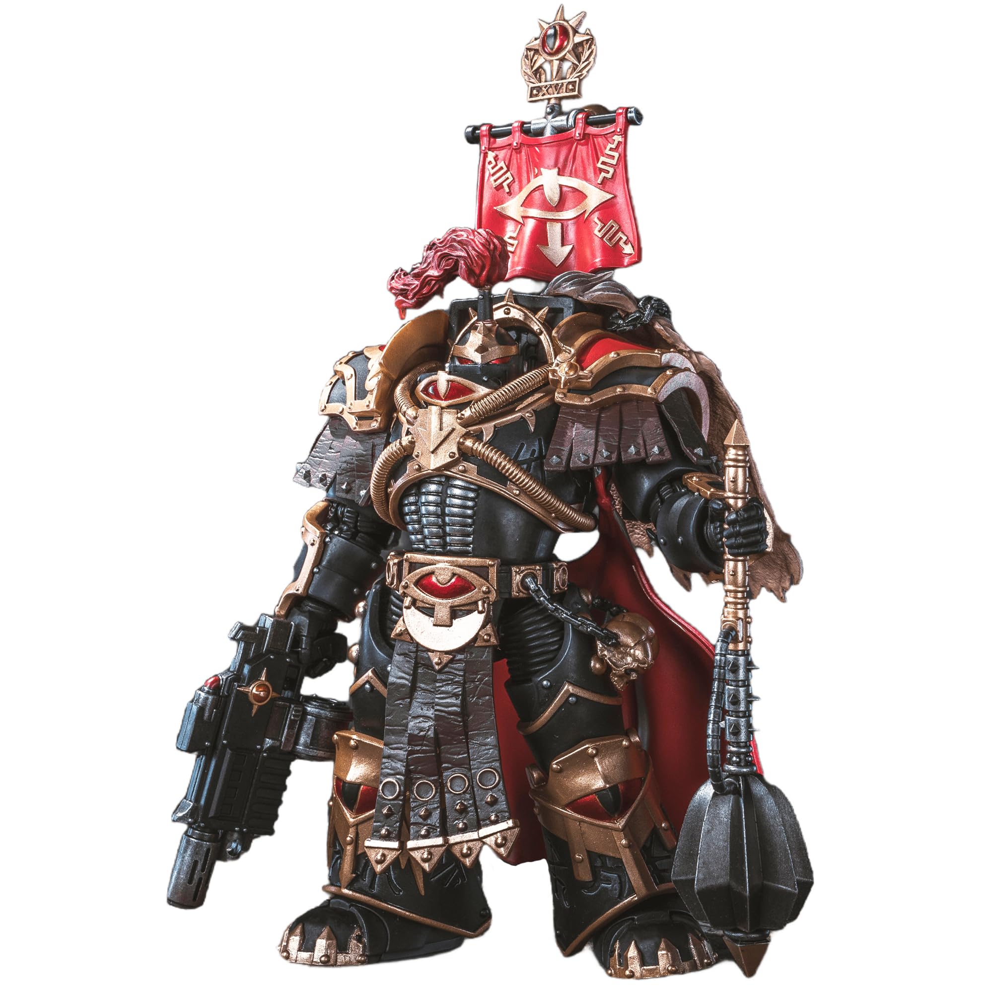 TOYVERSE JOYTOY 1/18 Warhammer The Horus Heresy, Sons of Horus Legion Cataphractii Praetor with Combi-Melta and Power Maul, Movable Joints Character Model, Ages 15+ — image 1