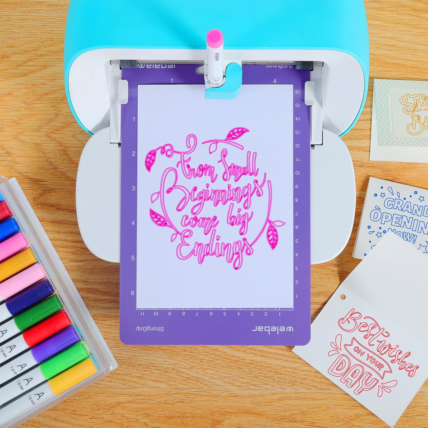 1.0 Tip Medium Point Pens Compatible with Cricut Joy/Xtra, 36 Pack Assorted Marker Pens for Drawing, Writing, DIY Crafts thumbnail