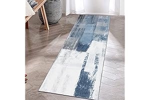 Modern and Abstract Pauwer Hallway Runner - 2x6 Machine Washable Kitchen Rug