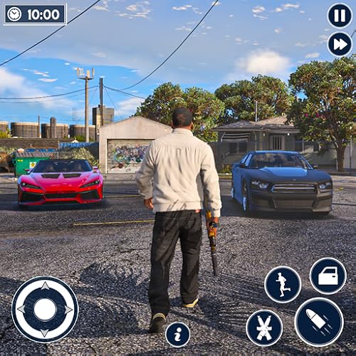 Simulateur d'aventure et de crime de rue de gangster en monde ouvert