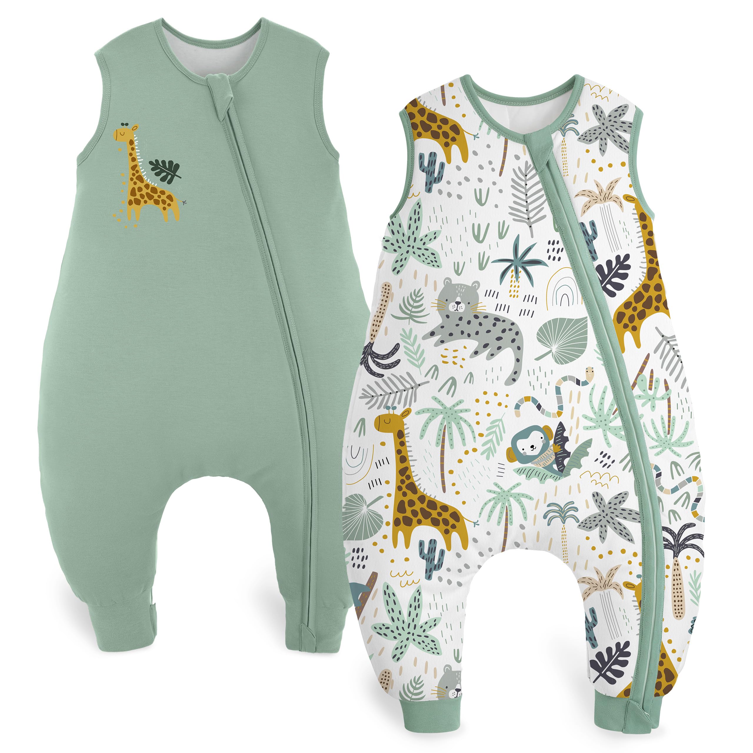 Yoofoss Schlafsack Baby 100% Baumwolle Babyschlafsack für Jungen Mädchen Neugeborene