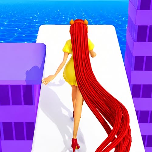 Diva Hair Stage Race: High Heels Runway Walk - Wig Styling Dressup Princess Growing Simulator 3D