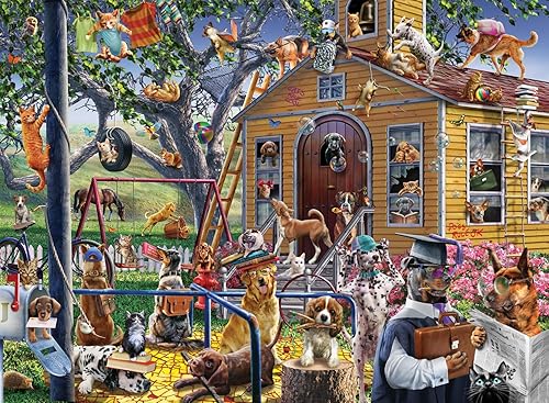 Anatolian Puzzle - Perros traviesos Rompecabezas de 1000 piezas # 1133