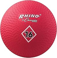 Vista 1 de Champion Sports Playground Ball – Durable High-Bounce Ball, Sizes 5", 6", 7", 10", 13" & 16" for Gym, Recess & Play