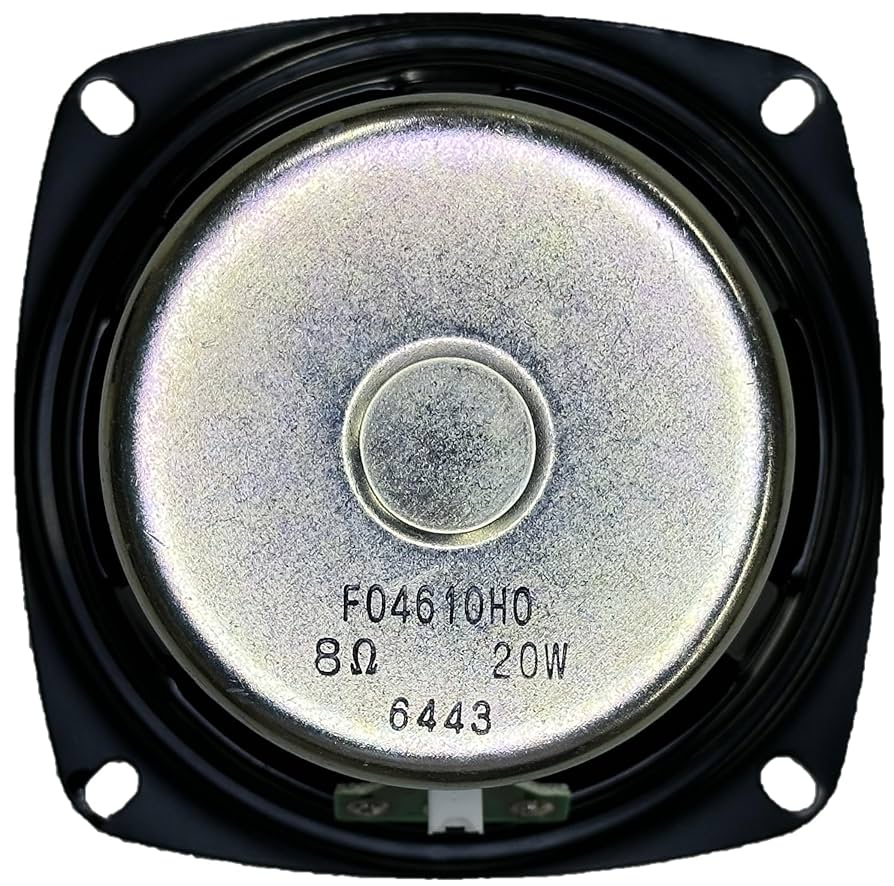 Amazon.co.jp: スピーカー（フルレンジ）（1個）10cm 8Ω 定格20W