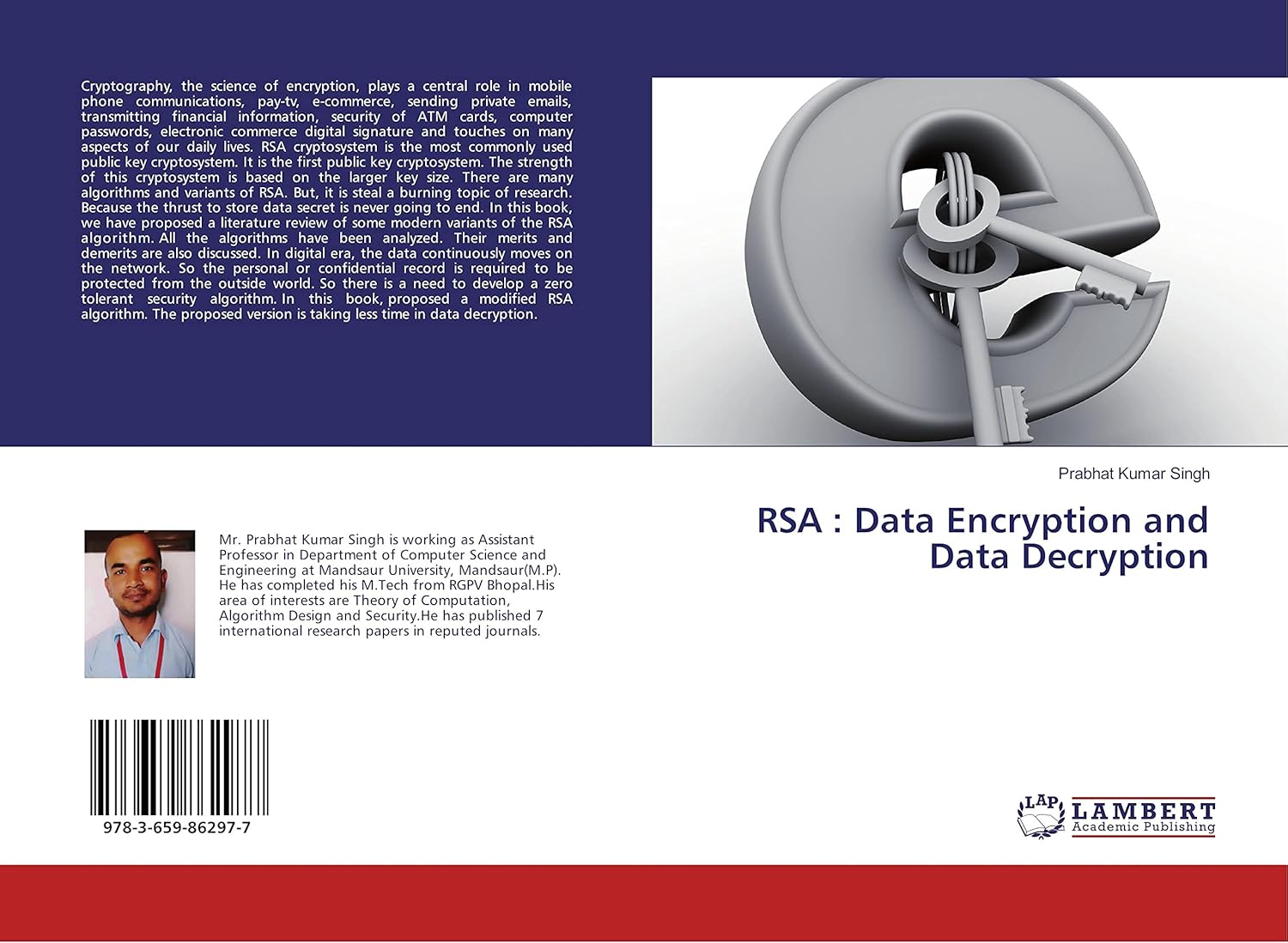 RSA : Data Encryption and Data Decryption: 9783659862977: Computer ...