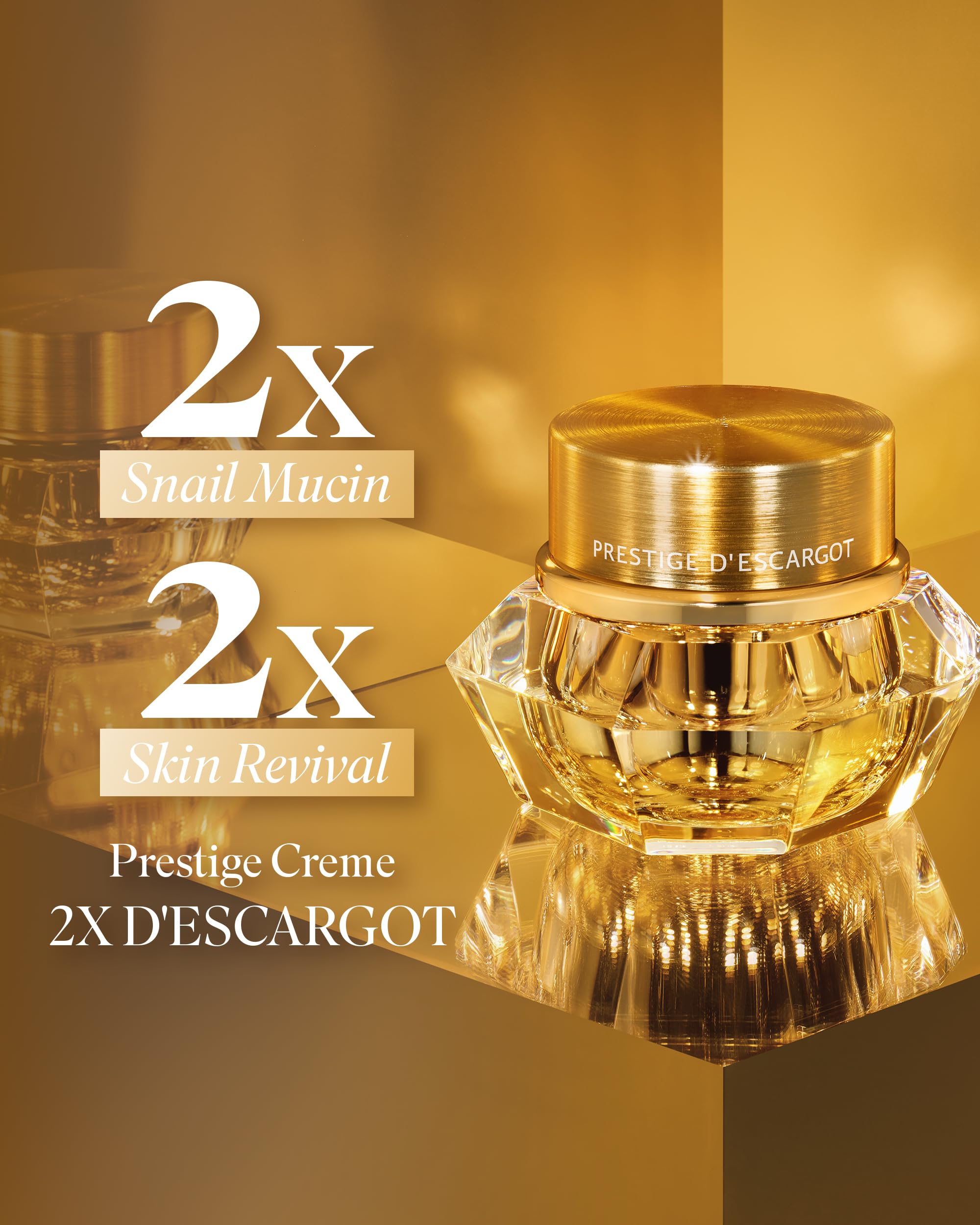 It'S SKIN Prestige Crème 2X D'escargot 60ml + Mini Cream 10ml