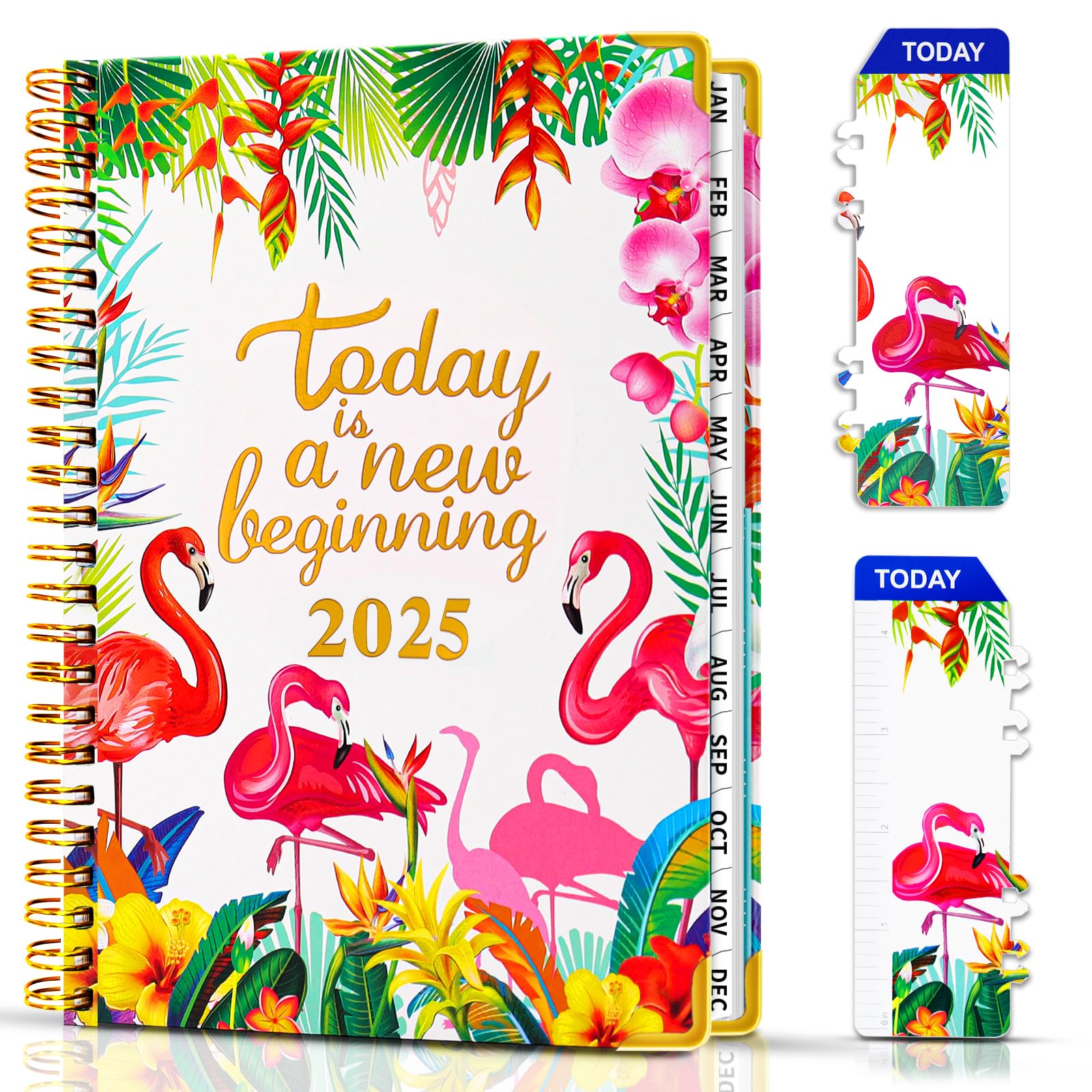 METEOROCK 2025 Weekly Monthly Planner – 2025 Diary A5 Week to View, Jan ...