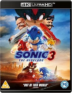 Sonic the Hedgehog 3 4K UHD [Blu-ray] [Region A & B & C]