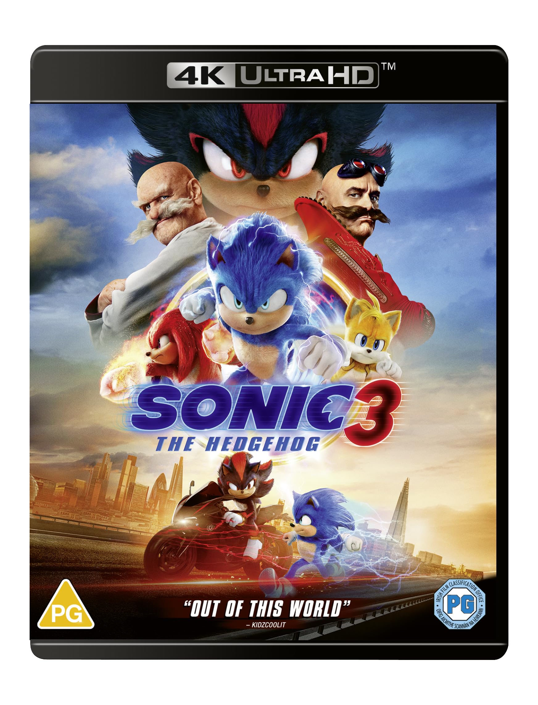 Sonic the Hedgehog 3 4K UHD [Blu-ray] [Region A]