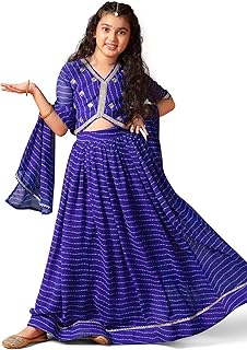 Fashion Dream Girl Georgette Readymade Lehenga Choli With Dupatta