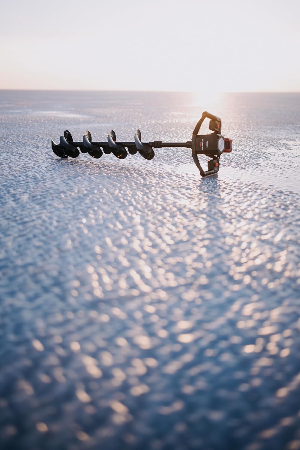 StrikeMaster Lite-Flite Auger, 24V Electric Ice Auger with Lightweight Design for Efficient Drilling