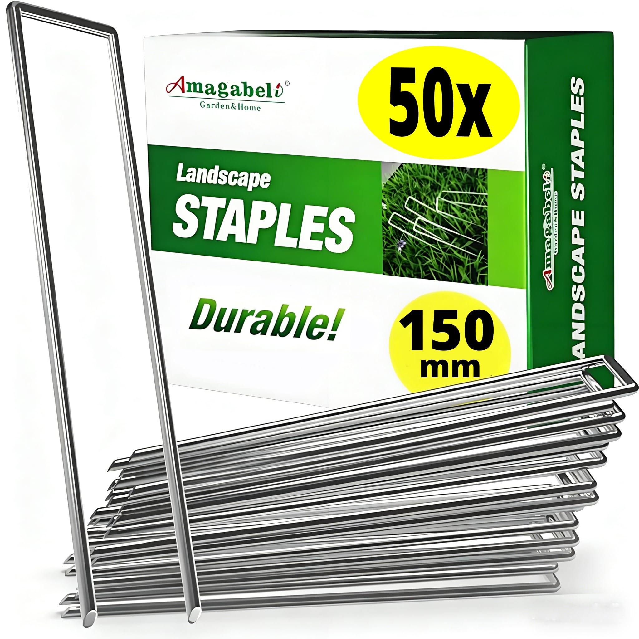 AMAGABELI GARDEN & HOME 50 Erdanker Bodenanker Unkrautvlies
