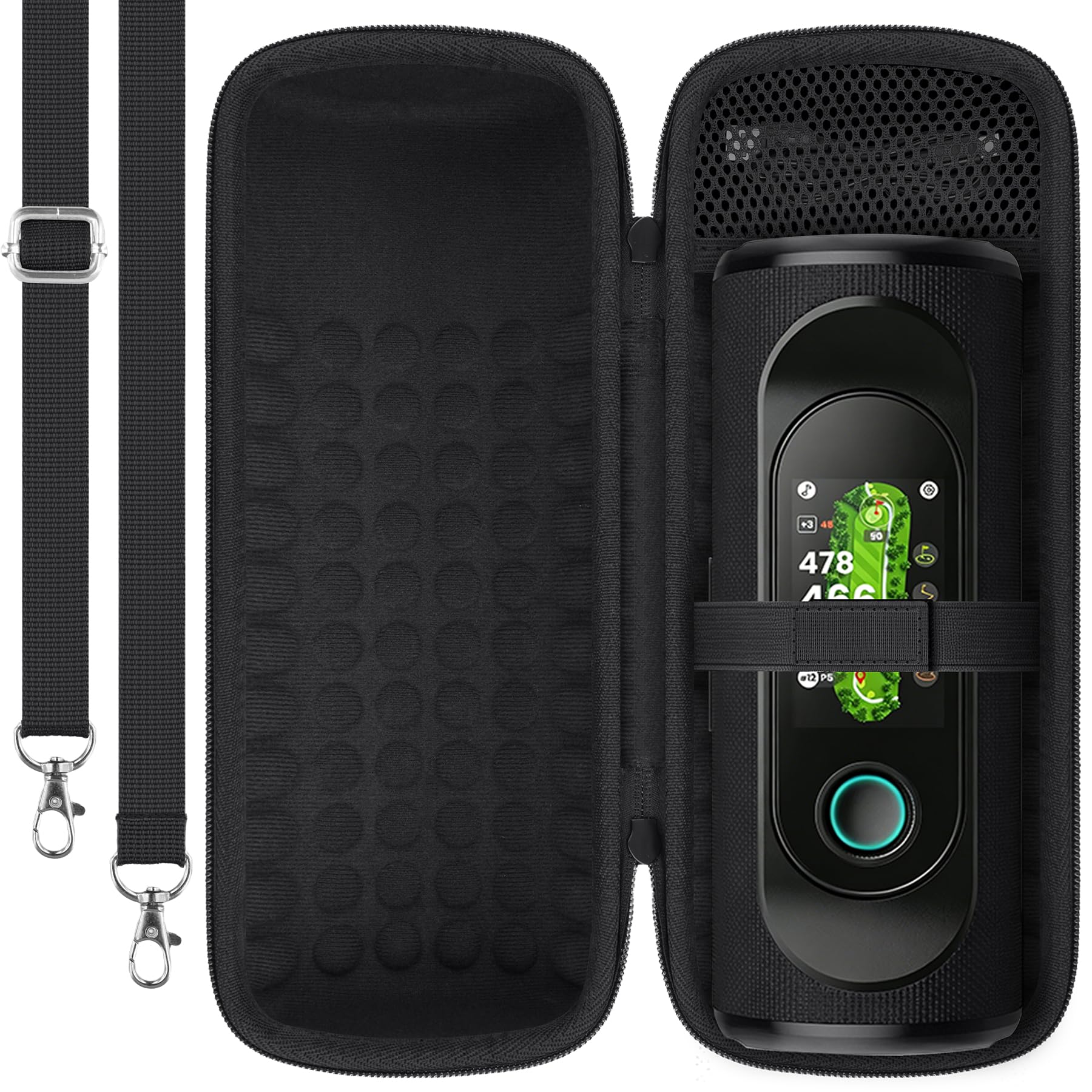 co2CREA Hard Case Compatible with MiLESEEY GeneSonic Pro Golf GPS Speaker