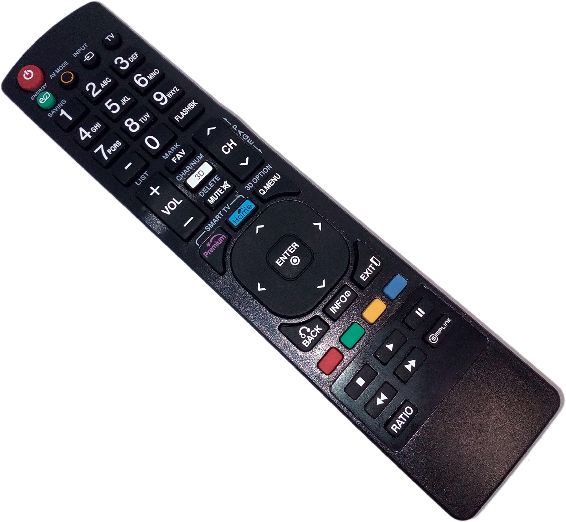 Replaced Remote Control Compatible for LG 47LW5600 47LV5400 55LW5700 55LV5400 55LW5700-UE LCD LED HD TV