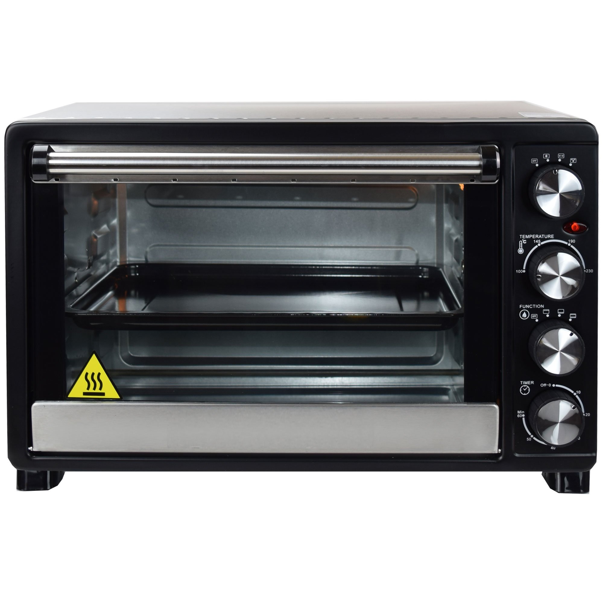 Syntrox Germany 45 Liter Mini Stand Backofen mit Umluft und Drehspieß Miniofen Minibackofen Pizzaofen