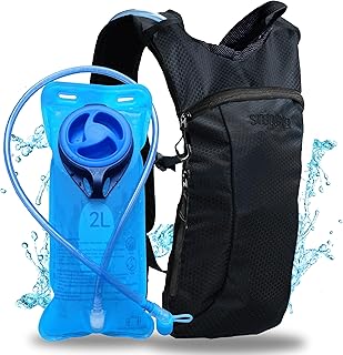 Hydration Pack Backpack - 2L Water Bladder Included For Festivals, Raves...