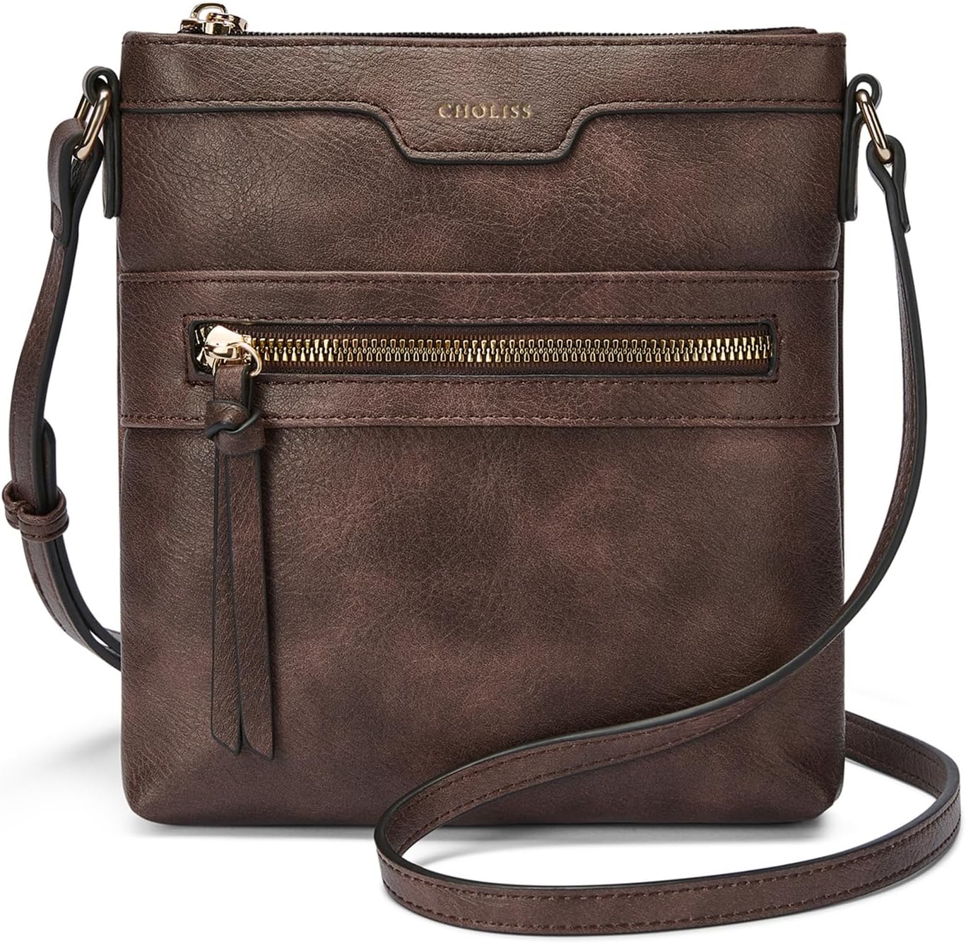 CHOLISS Crossbody Bags for Women, Purses for Women Handbags with Vegan Leather, Travel Purse Over Shoulder Bag