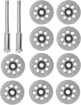 Depolife Turbo Perforated Diamond Mini Circular Saw Blades 10Lu Glass Metaal Tile Cutting Disc