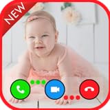 Fake Video Call from BABY - Prank calling & Video call simulation and Chat simulated for kids | NO ADS