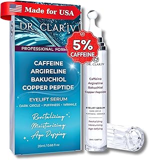 Cafeína 5% + suero de ojos Bakuchiol para oje...